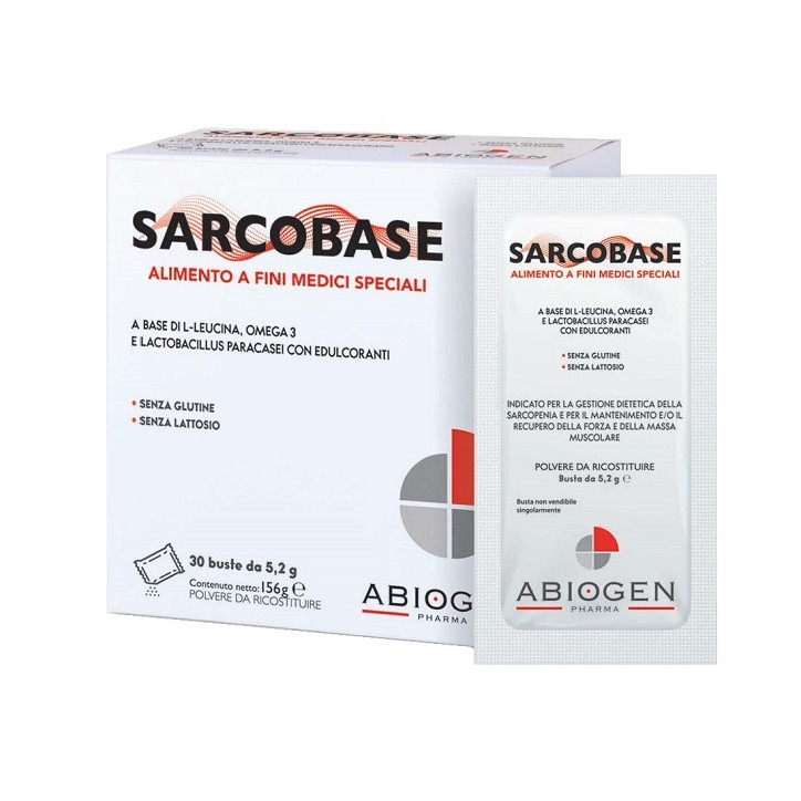 Abiogen Sarcobase 30 Bustine