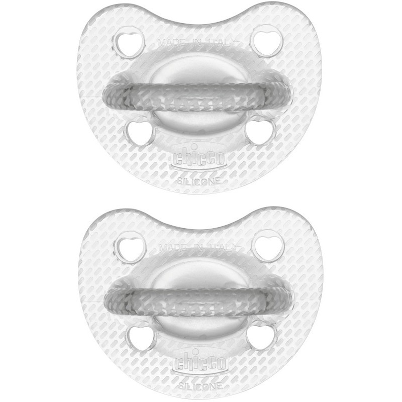 Chicco Gommotto Silicone Crystal 2 pz | FarmaLùmina