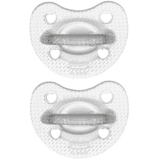 Chicco Gommotto Silicone Crystal 2-6 mesi 2 pz | FarmaLùmina