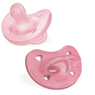 Chicco Gommotto Silicone Rosa 2 pz | FarmaLùmina
