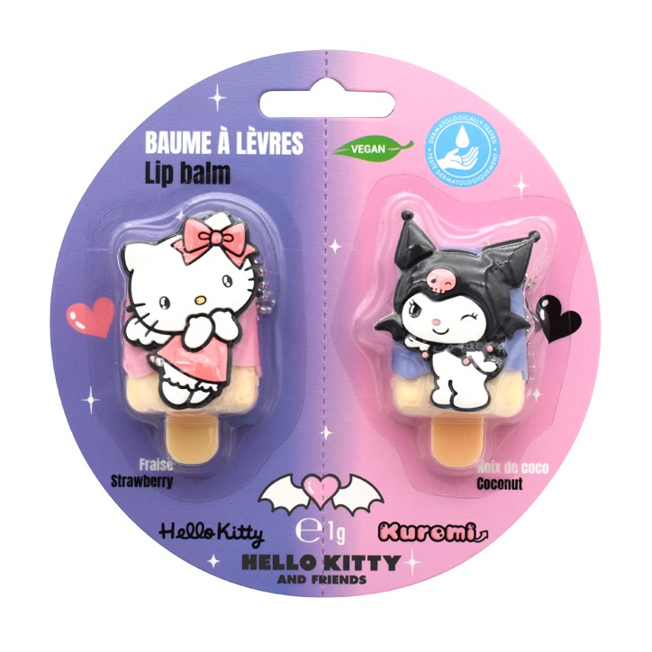 Balsamo Labbra Hello Kitty e Kuromi 1 g