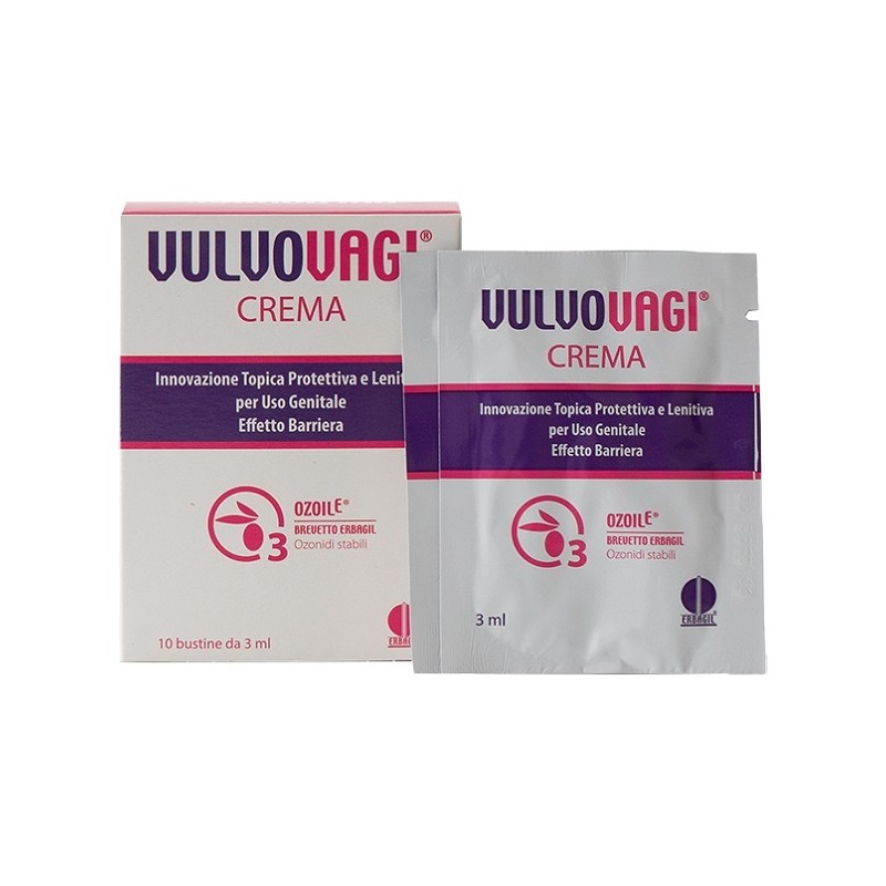 Erbagil Vulvovagi Crema 10 bustine da 3 ml | FarmaLùmina