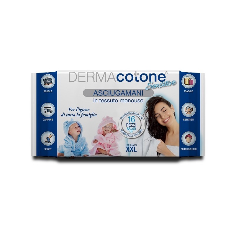 Dermacotone Sensitive Asciugamani XXL 68x40 cm | FarmaLùmina