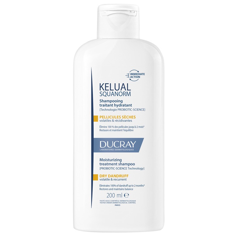 Ducray Kelual Squanorm Shampoo Anti Forfora Secca 200 ml | FarmaLùmina