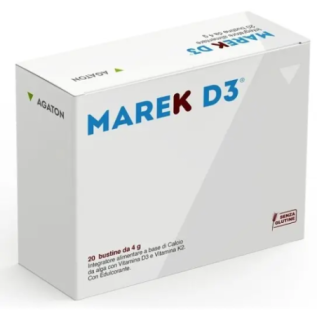 Agaton Marek D3 - Integratore con Calcio, Vitamina D3 e K2 | Farmacia