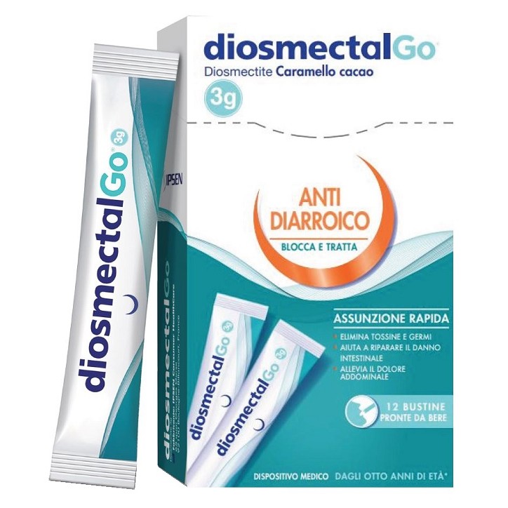 DiosmectalGo Caramello Cacao 12 stick