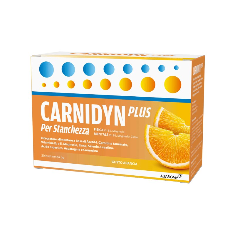 Carnidyn Plus 20 bustine da 5 g | FarmaLùmina