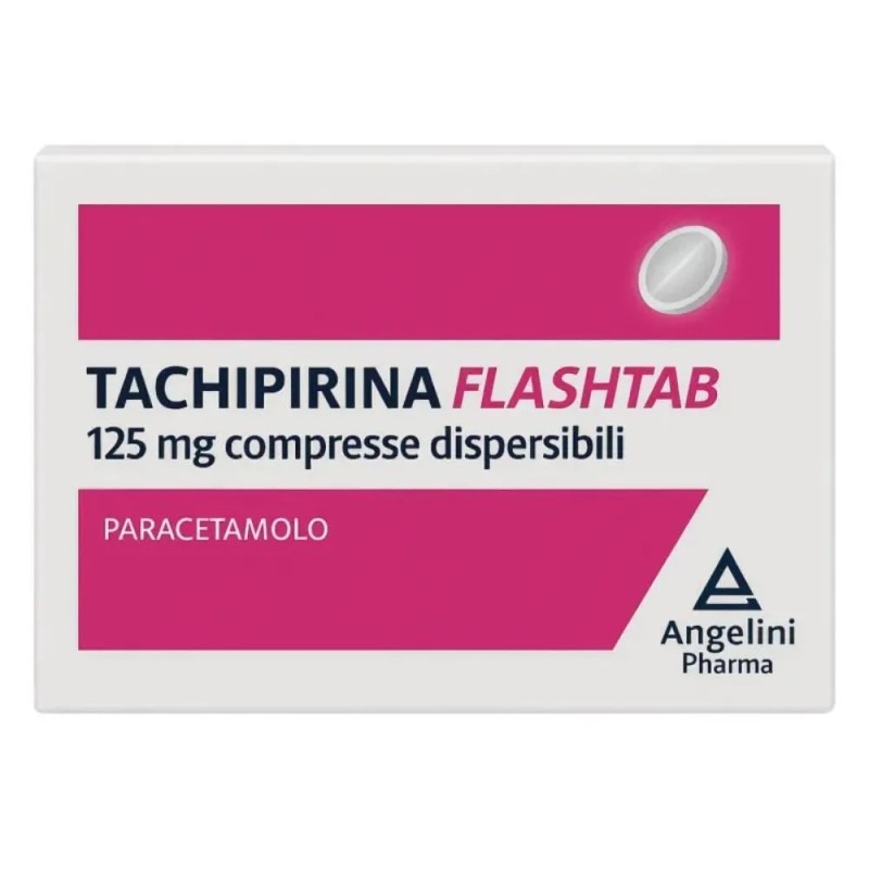Tachipirina Flashtab 125 mg 12 compresse | FarmaLùmina