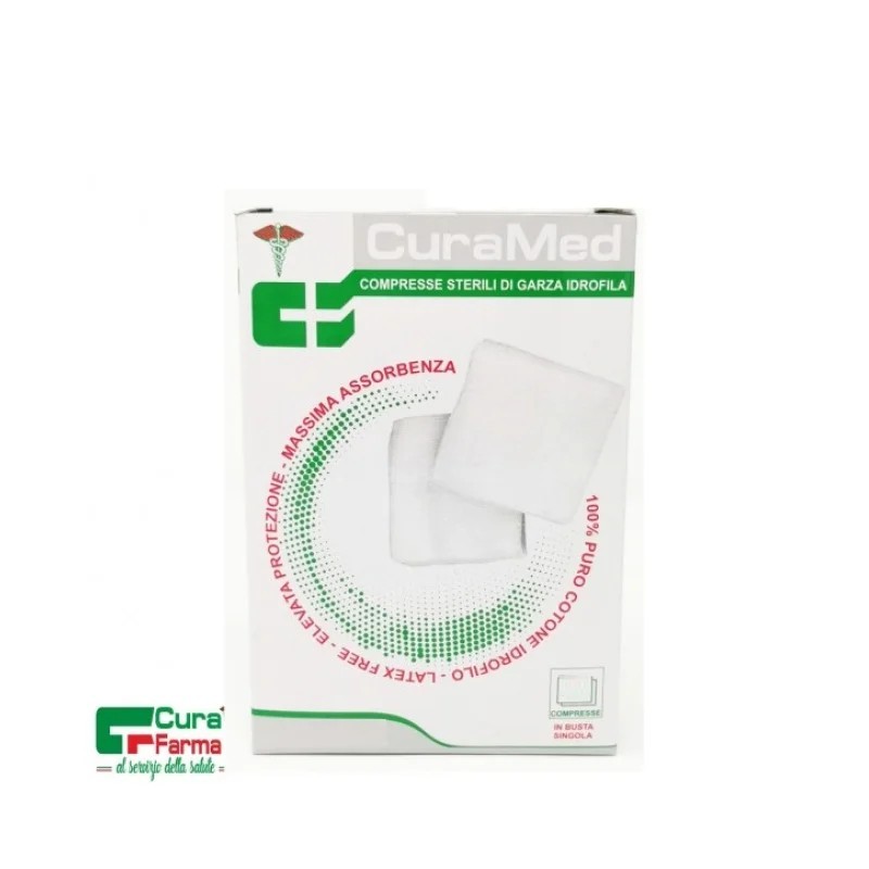 Cura Farma Garza Compressa 10x20 cm 4 pz | FarmaLùmina