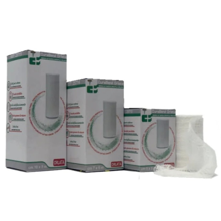 Cura Farma Benda di Garza Idrofila Curamed 8x500 cm