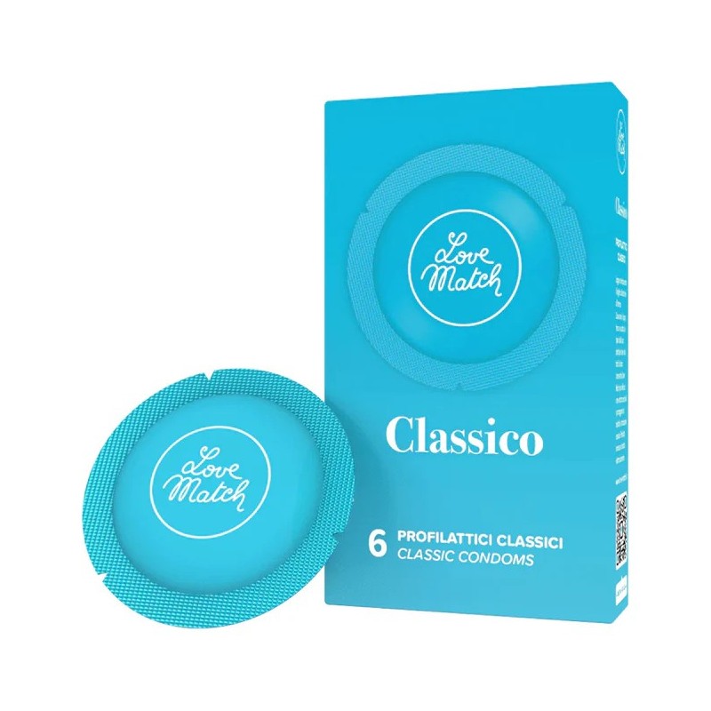Profilattico Love Match Classico 6 pz | FarmaLùmina
