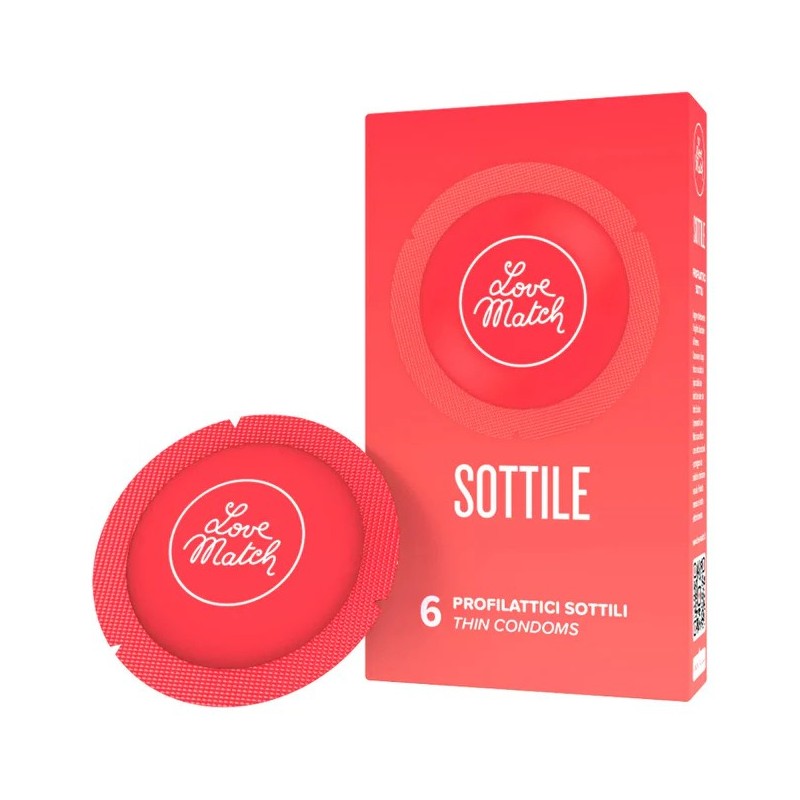 Profilattico Love Match Sottile 6 pz | FarmaLùmina