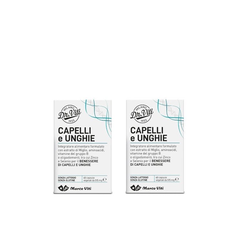 Marco Viti Dr Viti Abbinata Capelli Unghie 120 capsule | FarmaLùmina