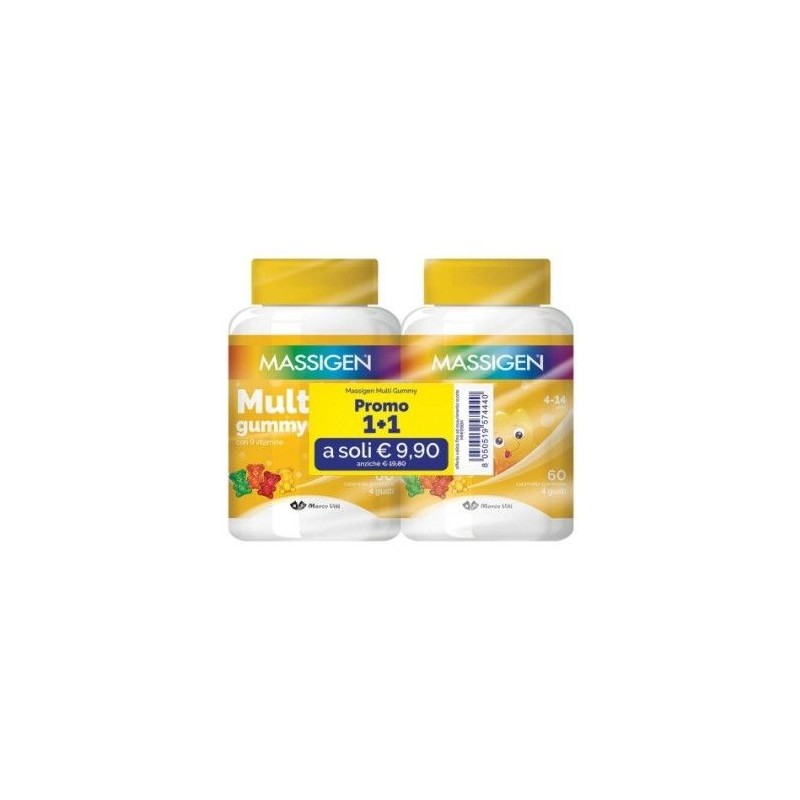Massigen Multigummy 60 caramelle | FarmaLùmina