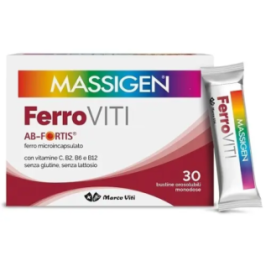 Massigen FerroVITI - Integratore di Ferro e Vitamine del Gruppo B