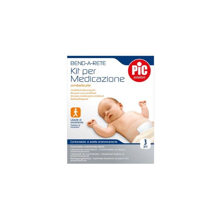 PIC Kit Medicazione Benda a Rete Ombelicale