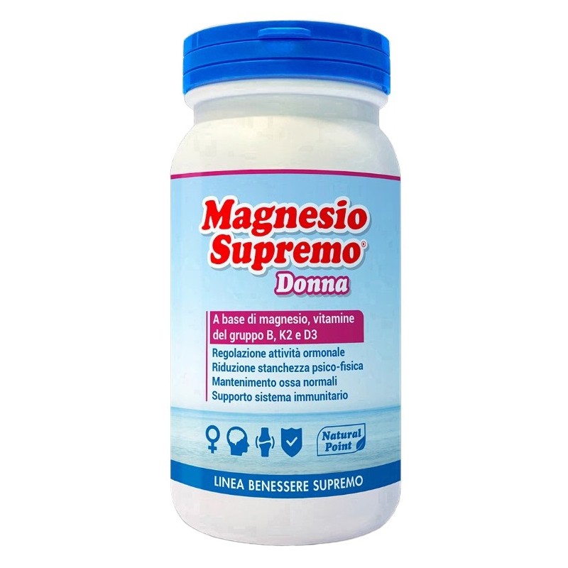 Natural Point Magnesio Supremo Donna 150 g | FarmaLùmina