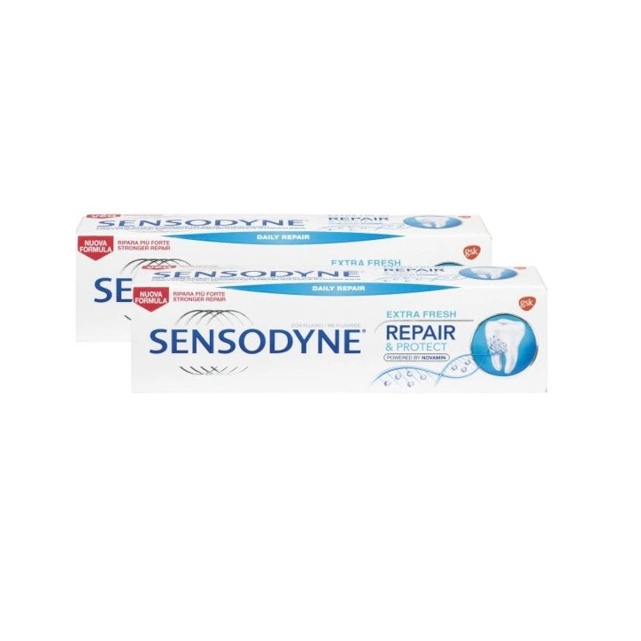 Sensodyne Repair & Protect Extra Fresh 2 Tubi da 75 ml