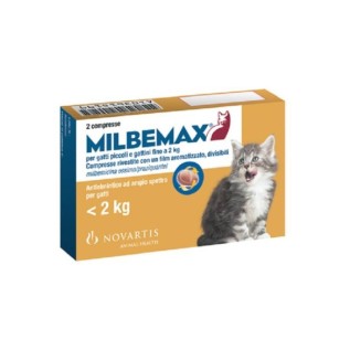 Milbemax Giallo 2 Compresse Gattini
