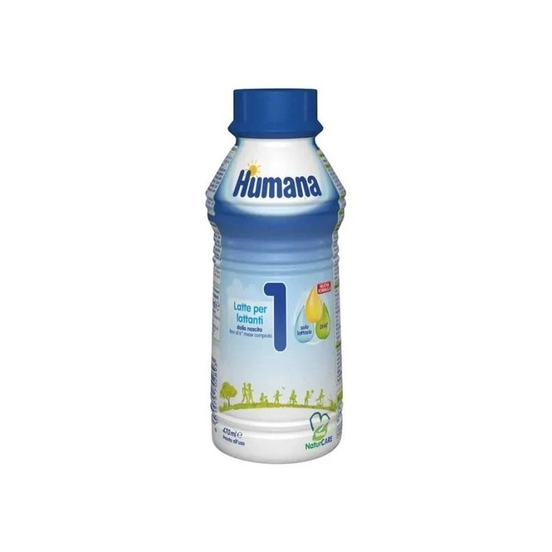 HUMANA 1 470ML HMO BOTTIGLIA