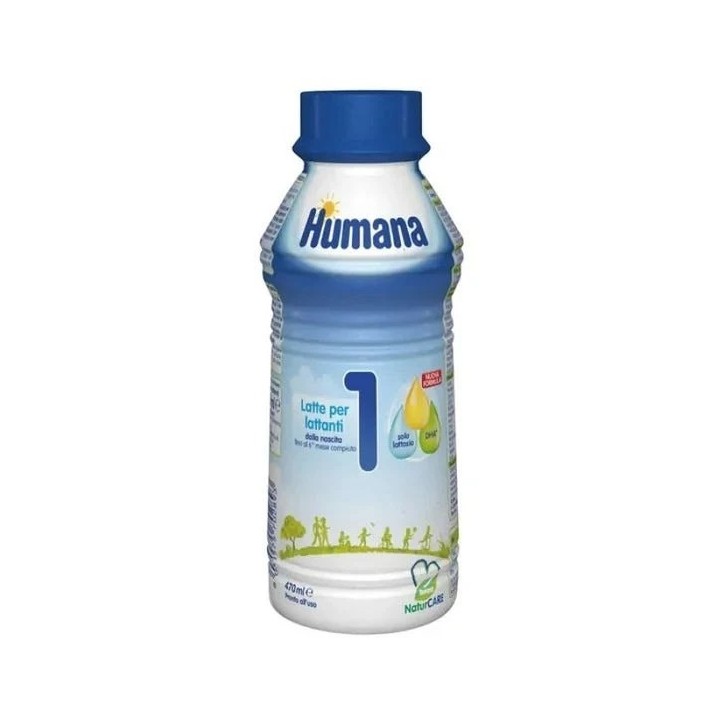 HUMANA 1 470ML HMO BOTTIGLIA