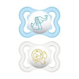 MAM Air Succhietto 2-6 mesi Silicone Maschio 2 pz | FarmaLùmina