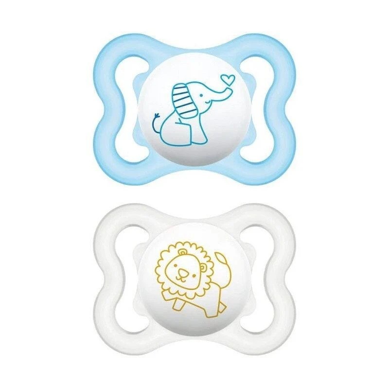 MAM Air Succhietto 2-6 mesi Silicone Maschio 2 pz | FarmaLùmina