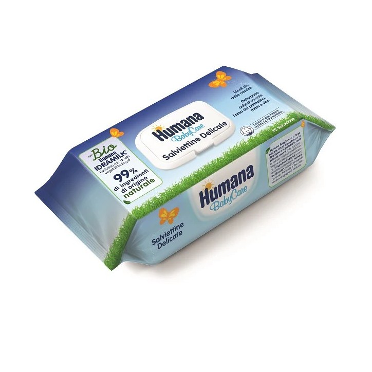 Humana Baby Care Salviette 72 pezzi