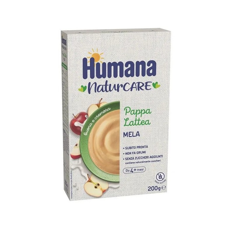 Humana Pappa Latte Mela 200 g | FarmaLùmina