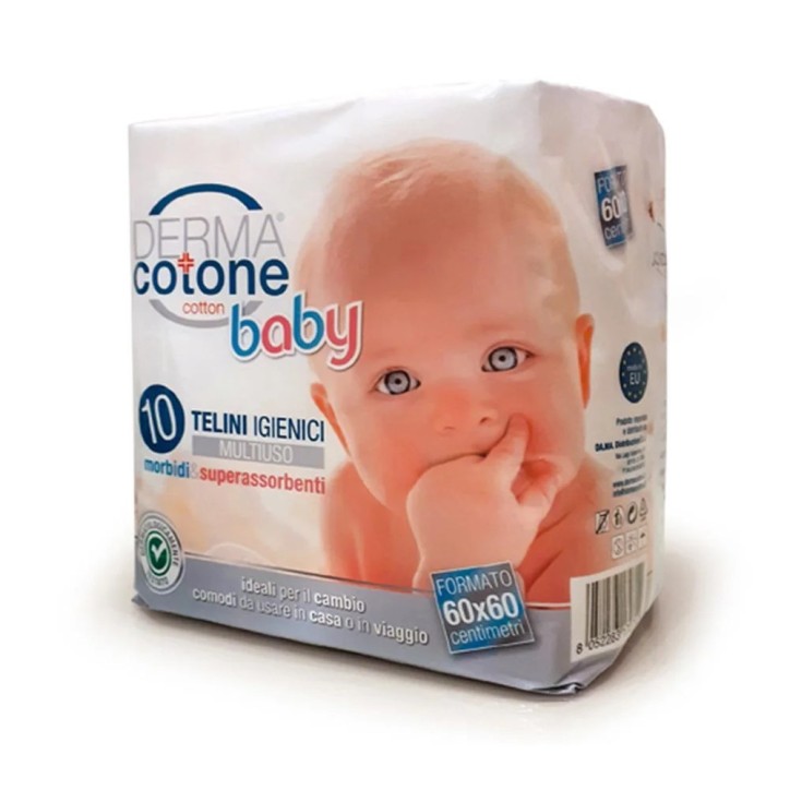 Dermacotone Telini Igienici Bambini 10 pezzi