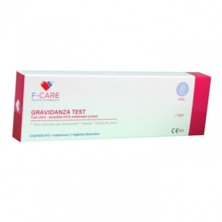 F-Care Test Rapido Gravidanza Midstream HCG 1 pezzo | FarmaLùmina