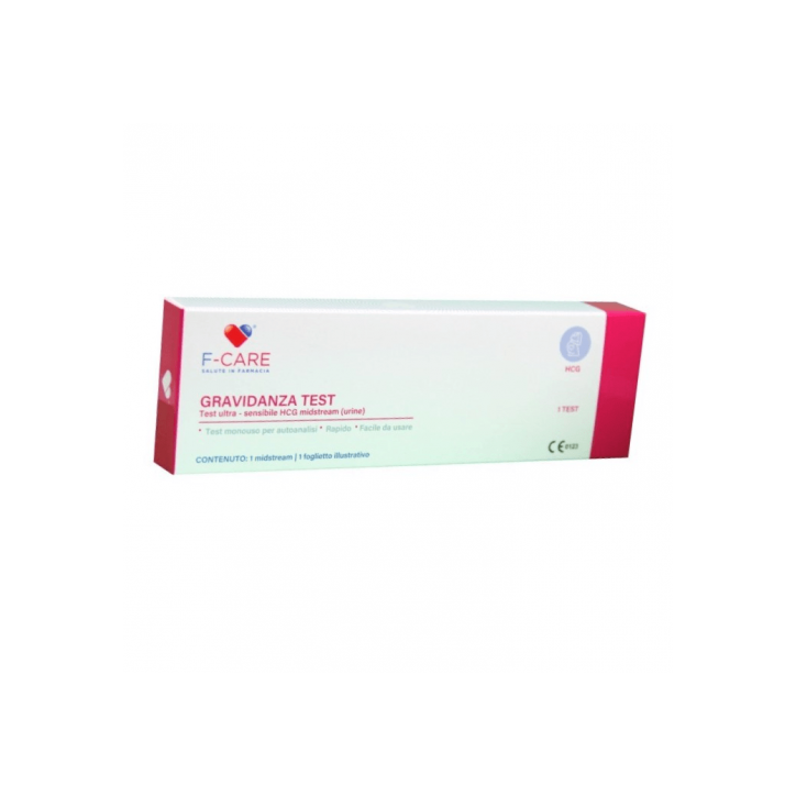 F-Care Test Rapido Gravidanza Midstream HCG 1 pezzo