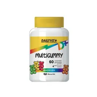 Massigen Dailyvit+ Multigummy | Integratore Vitamico per Bambini