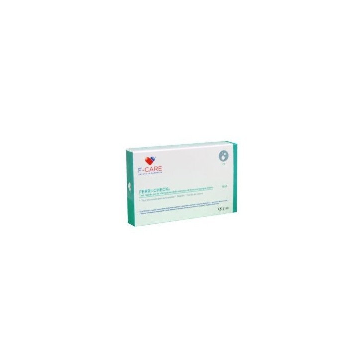 F Care Ferri-Check Test Autoanalisi 1 test