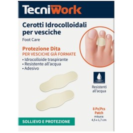 Tecniwork Cerotto Idrocolloidali Dita 8 pz | FarmaLùmina