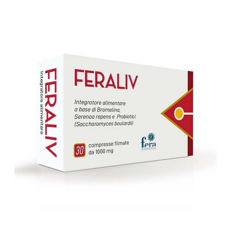 Fera Pharma Feraliv 30 compresse | FarmaLùmina