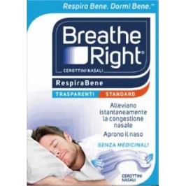 Cerotti Nasali Breathe Right Trasparenti 10 pz | FarmaLùmina