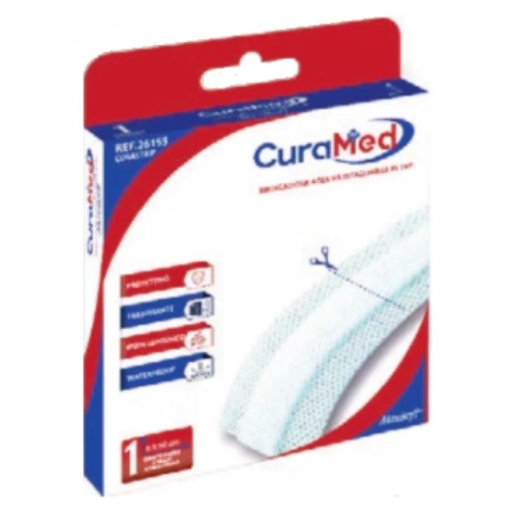 Cura Farma Cerotto Curastrip Tessuto Non Tessuto Ritagliabile 50x8 cm