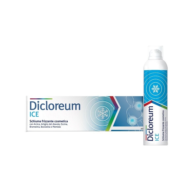 Dicloreum Ice Schiuma Frizzante 150 ml | FarmaLùmina