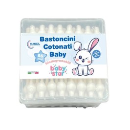 Babystar Bastoncini Cotonati 56 pz | FarmaLùmina