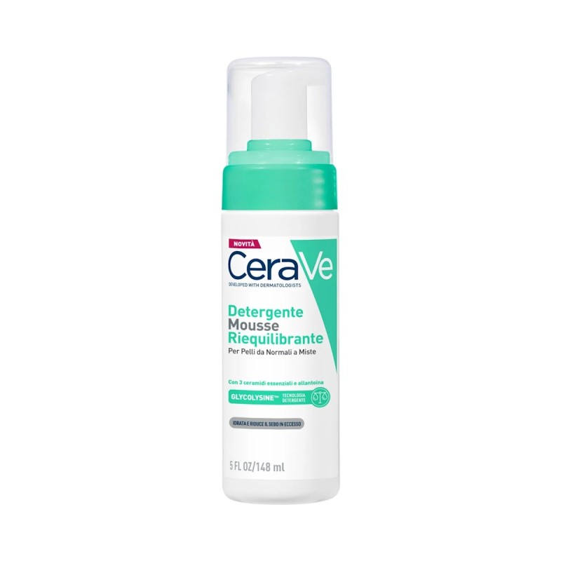 Cerave Mousse Detergente Riequilibrante 148 ml | FarmaLùmina