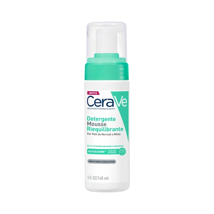 Cerave Mousse Detergente Riequilibrante 148 ml