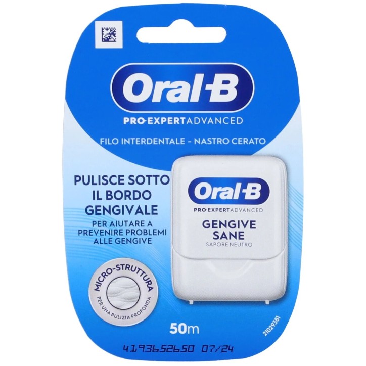 Oral-B Filo Interdentale ProExpert Gengive Sane 50 metri