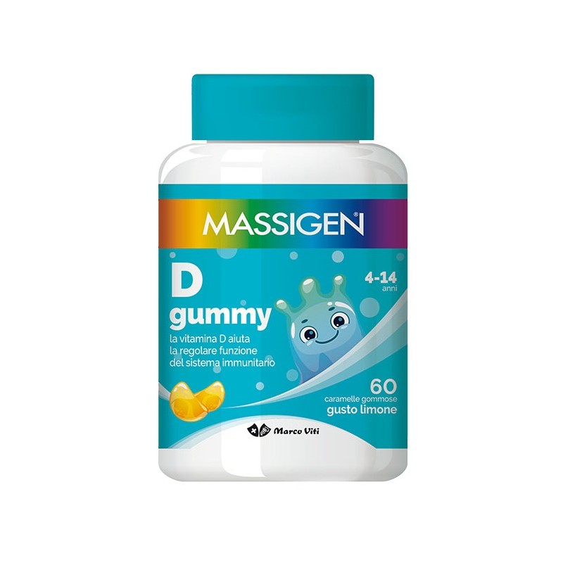 Massigen D Gummy 60 caramelle | FarmaLùmina