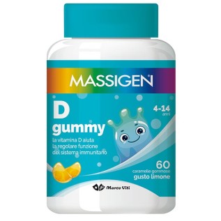 Massigen D Gummy 60 caramelle | FarmaLùmina