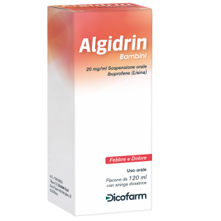 Dicofarm Algidrin Sospensione Orale Bambini 120 ml | FarmaLùmina
