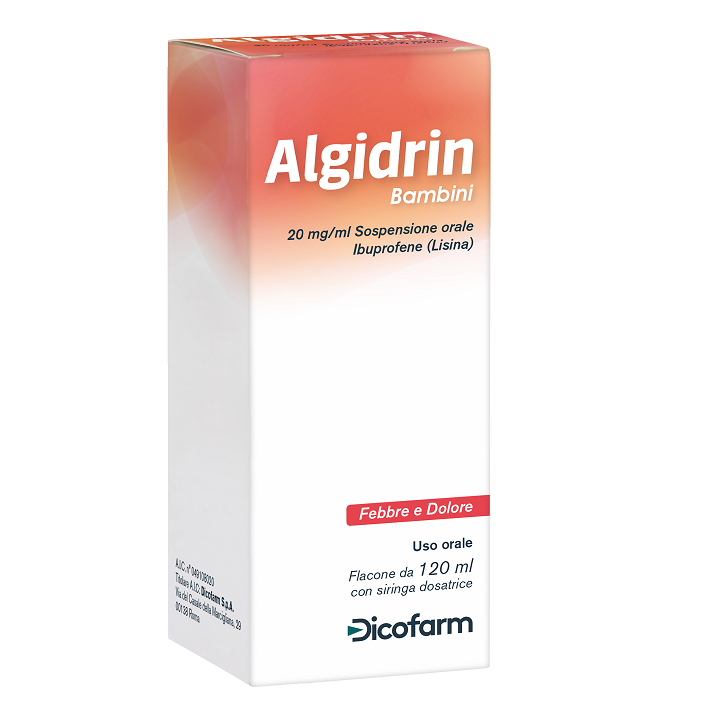 Dicofarm Algidrin Sospensione Orale Bambini 120 ml