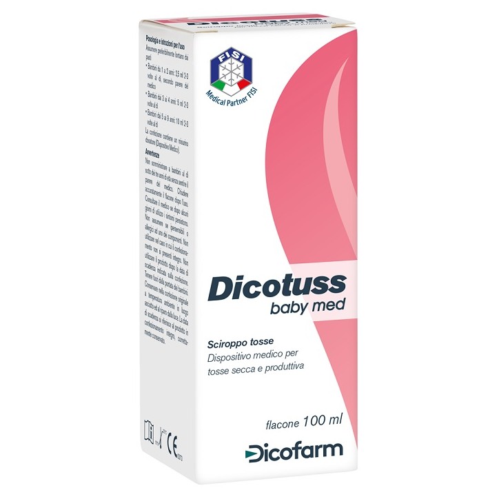Dicofarm Dicotuss Baby Med Sciroppo Tosse 100 ml
