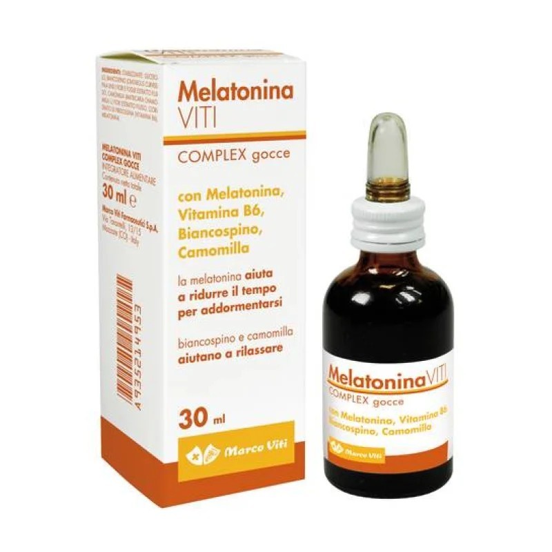 Viti Melatonina Complex Gocce 30 ml | FarmaLùmina