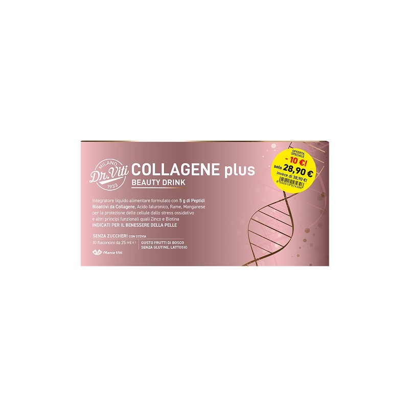 Collagene Beauty Drink Plus 10 fiale da 25 ml | FarmaLùmina